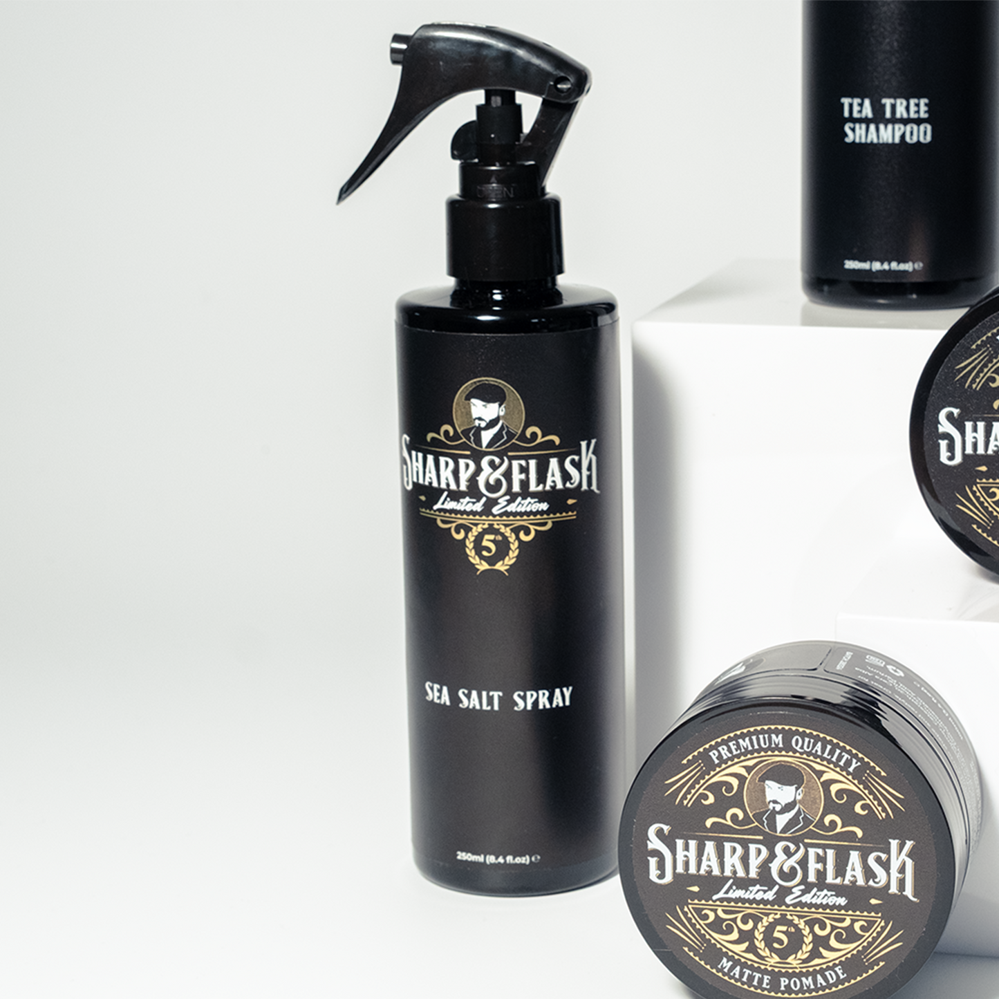 Sharp & Flask Sea Salt Spray (250ml)